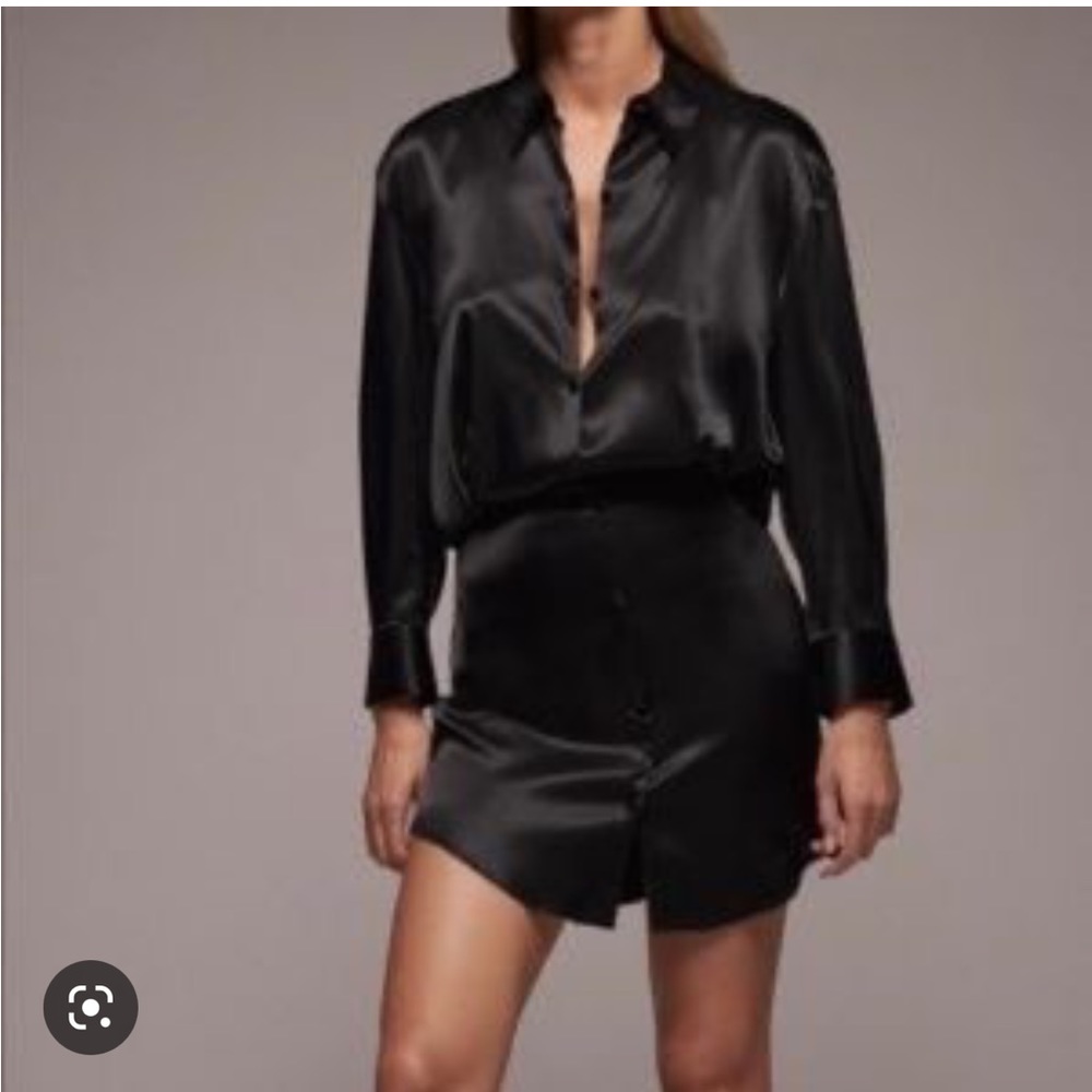 NWOT Zara Mini Silk Dress